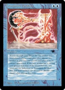 Transmute Artifact Antiquities
